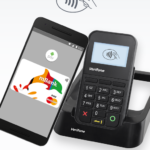 Zrzut ekranu 1 - Screen przedstawia widok aplikacji Android Pay na ekranie smartfona.