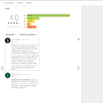 Zrzut ekranu 1 - Garść przykładowych, negatywnych opinii z Google Play o aplikacji Google TalkBack.